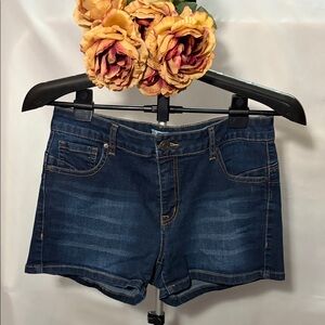 Wax Jean Dark Indigo Denim Women's Shorts